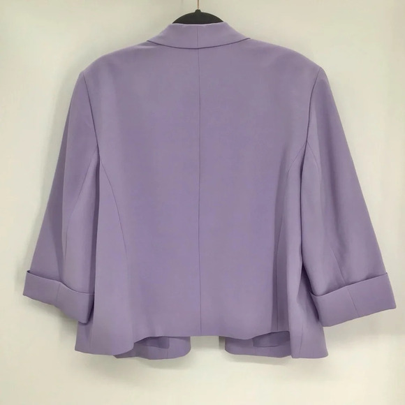 Evan Piccone 3/4 Sleeve Winged Collar Suit Jacket & Sheath Dress NWT Size 18 - Picture 9 of 14